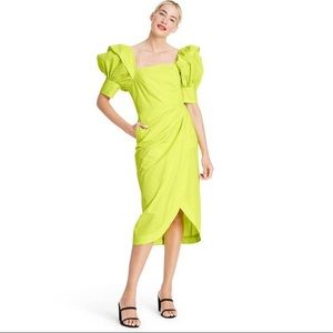 NWT! 🏆 CHRISTOPHER JOHN ROGERS Yellow Dress